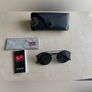Ray-Ban Round Double Bridge Sunglasses